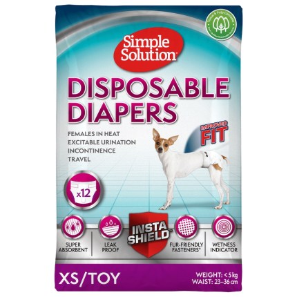 Simple Solution Disposable Diaper for Dogs